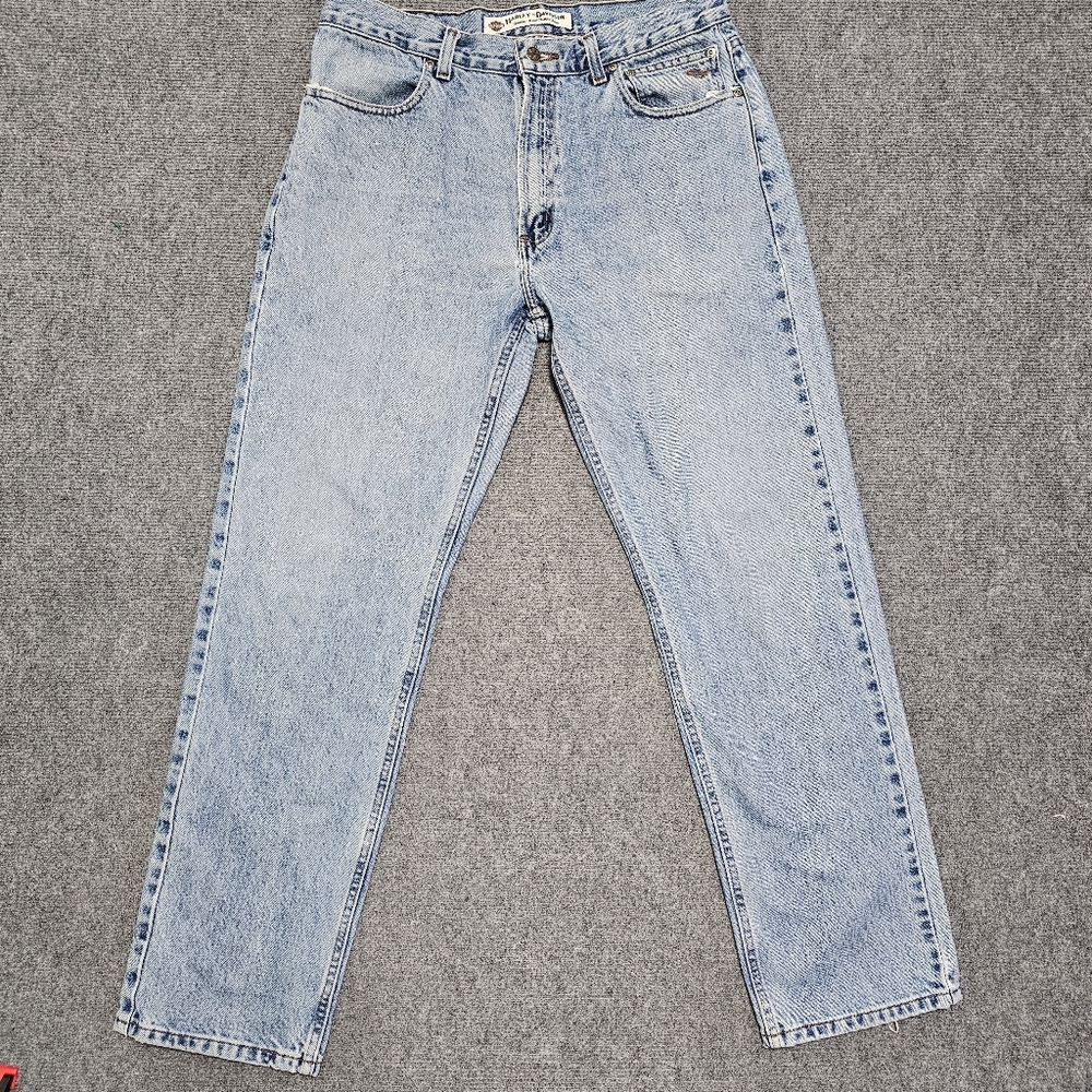 Harley-Davidson Light Blue Straight Men’s Jeans